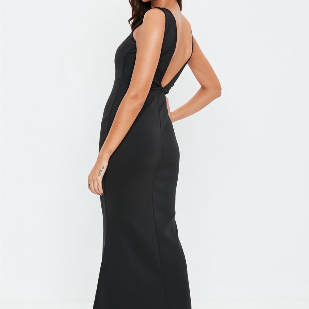 NWT Missguided V Plunge Maxi Dress